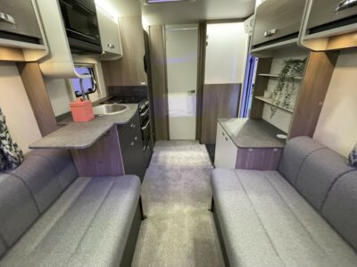 2025 Swift Sprite Alpine 2 caravan inside