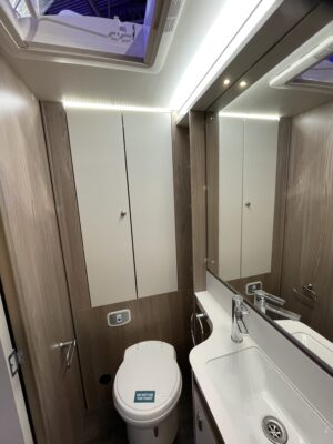 2025 Swift Sprite Alpine 2 caravan washroom