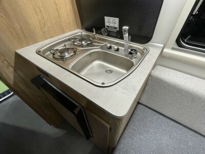 2025 Freedom Wayfarer Quad kitchen