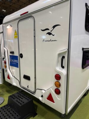 2025 Freedom Wayfarer Quad rear door