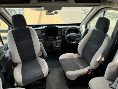 2025 Bailey Adamo 60-2 motorhome cab seats