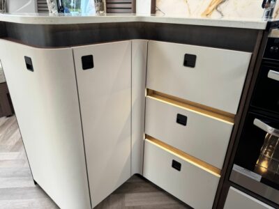 2026 Coachman Lusso II caravan kitchen drawers