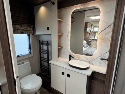 2026 Coachman Lusso II caravan washroom