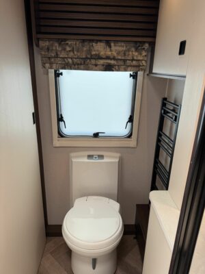 2026 Coachman Lusso II caravan washroom toilet