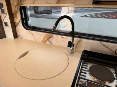 2026 Coachman Lusso II caravan kitchen