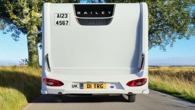 trailer registration plate for towing in Europe
