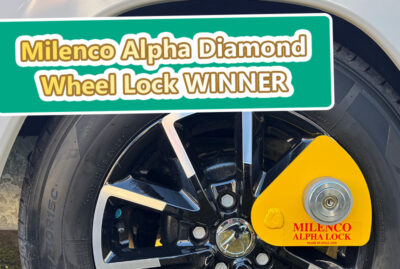 Caravanner wins new Milenco Alpha Diamond wheel lock thumbnail