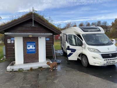 Motorhome service point in Europe