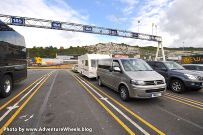 towing a caravan to Europe