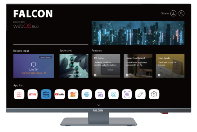 22 inch Smart Tv for a caravan, campervan or motorhome