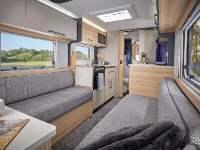 2026 Bailey Phoenix 420 Black edition caravan internal