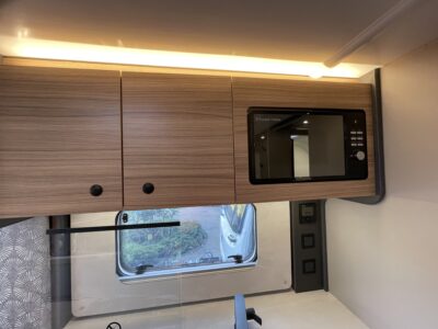 2026 Bailey Phoenix 420 Black edition caravan microwave