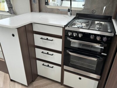 2026 Coachman Laser 480 Xtra kitchen