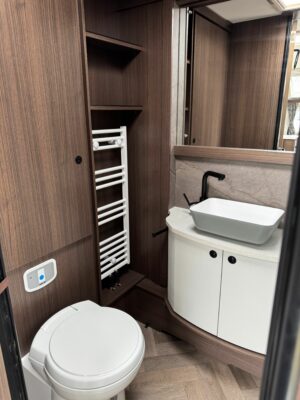 2026 Coachman Laser 480 Xtra washroom
