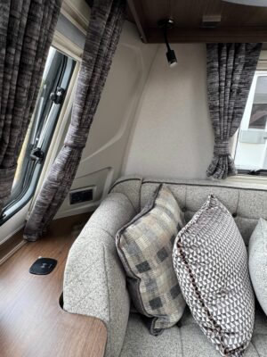 caravan phone charger and USB lights