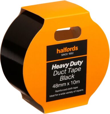 Halfords Duct Tape Black