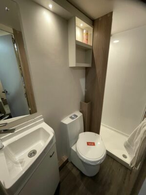 2026 Swift Sprite Alpine 4 DB caravan washroom