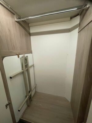 2026 Swift Sprite Alpine 4 DB caravan wardrobe