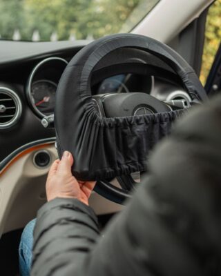 Disklok steering wheel cover