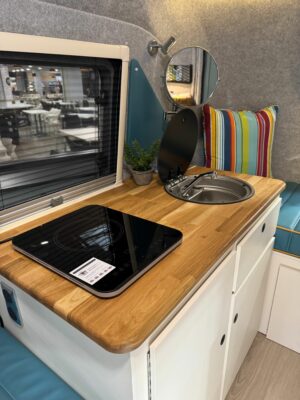 2026 Barefoot Bothy caravan kitchen