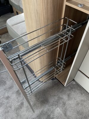 2026 Bailey Autograph 79-4T motorhome slide out shelf