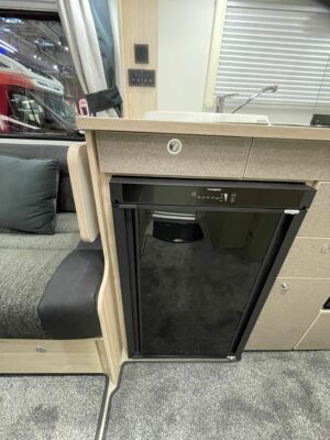 2026 Elddis Avanté Apex 550 caravan fridge