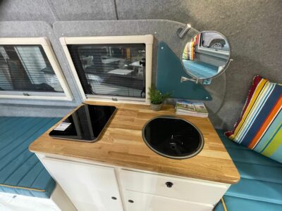 2026 Barefoot Bothy caravan kitchen