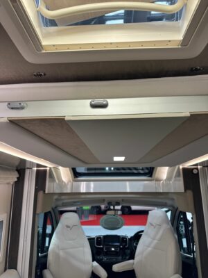 2026 Mobilvetta Kea Kompakt 55 motorhome drop down bed