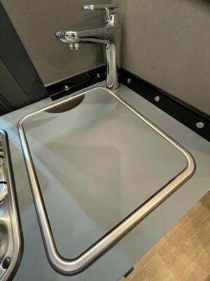 2026 Laika Kosmo Supremo 60 campervan kitchen sink