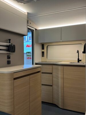 2026 Adria Action Sport 391 LH caravan kitchen