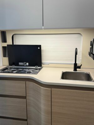 2026 Adria Action Sport 391 LH caravan kitchen