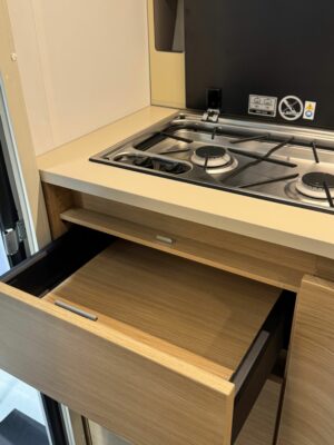 2026 Adria Action Sport 391 LH caravan kitchen drawer