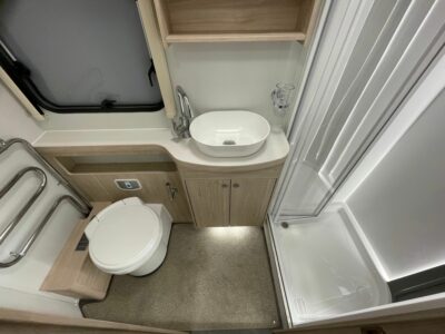 2026 Elddis Avalon 295 motorhome washroom