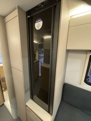 2026 Adria Action Sport 391 LH caravan fridge