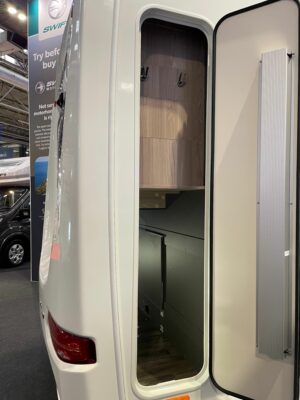 2026 Swift Voyager 574 motorhome external locker