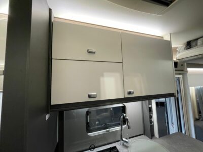 2026 Swift Voyager 574 motorhome kitchen lockers