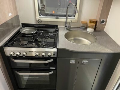 2026 Swift Challenger 390 caravan kitchen