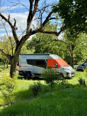 motorhome in France Dordogne