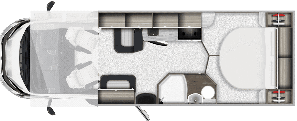 2026 Auto-Trail Expedition C71 motorhome floorplan 2026 Auto-Trail Expedition C71 motorhome floorplan