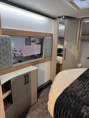 2026 Bailey Pegasus Black Bologna caravan bedroom