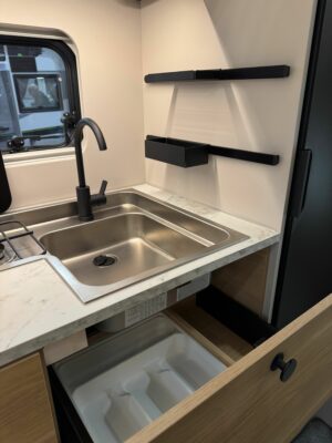 2026 Adria Adora 612 DL Seine caravan kitchen sink