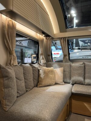 2026 Adria Adora 612 DL Seine caravan sofa