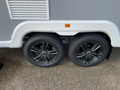 2026 Bailey Pegasus Black Bologna caravan alloy wheels