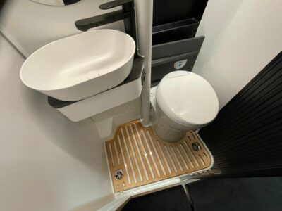2026 Adria Supertwin 600 SPB campervan washroom