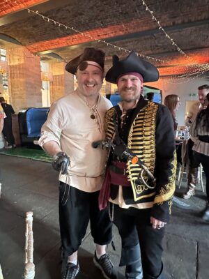 Caravan Guard fundraising staff celebration event