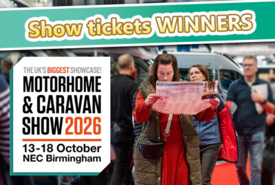 2026 Motorhome & Caravan Show ticket winners thumbnail