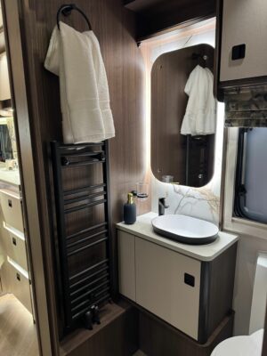 2026 Coachman Lusso IV caravan washroom