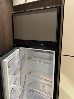 2026 Coachman Lusso IV caravan fridge