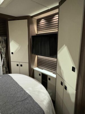 2026 Coachman Lusso IV caravan bedroom tv