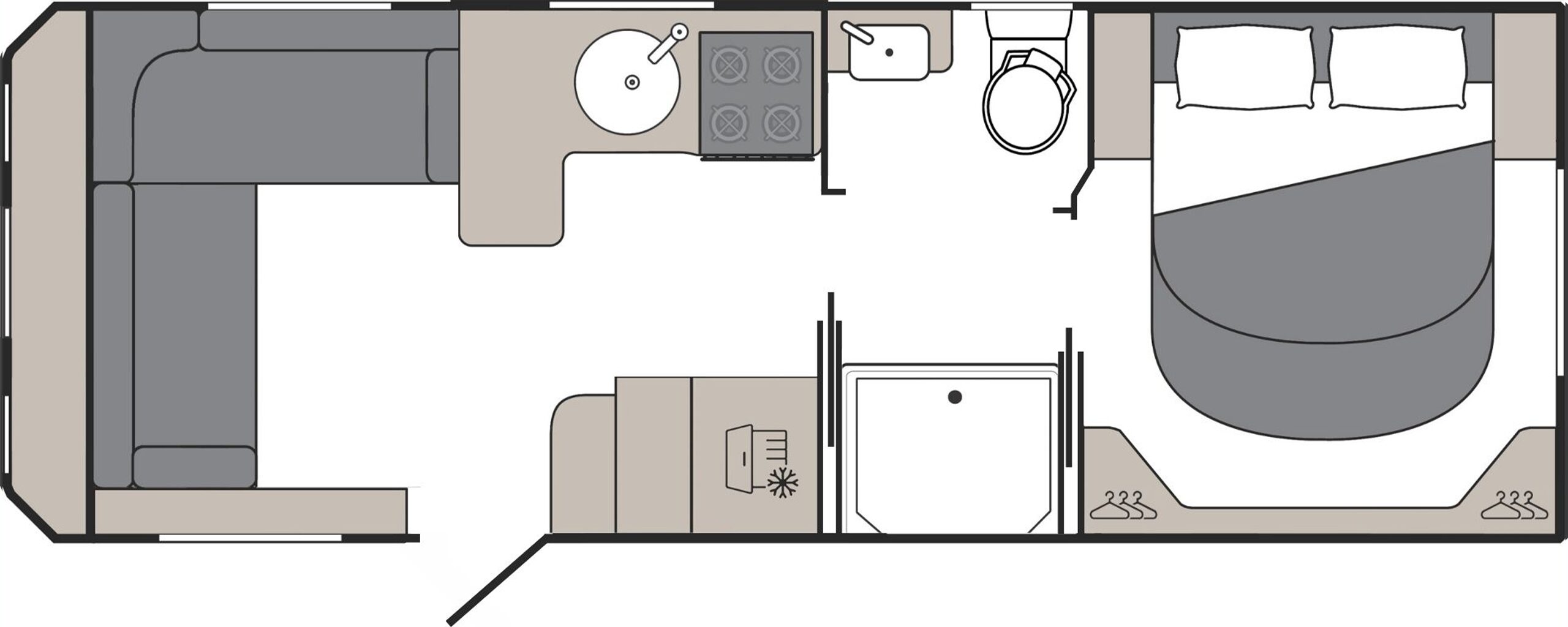 2026 Coachman Lusso IV caravan floorplan 2026 Coachman Lusso IV caravan floorplan